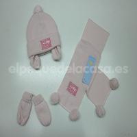 Conjunto pomp�n rosa