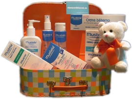 Malet�n Mustela Cuidados Naranja