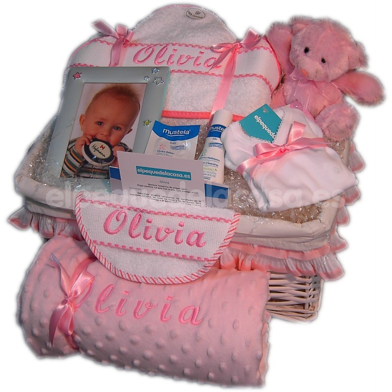 cesta regalo bebe 6 meses - Carminitta