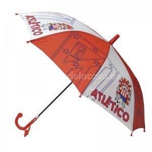 Paraguas Atlético de Madrid 43 cm con silbato