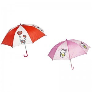 Paraguas Hello Kitty 48 cm automático