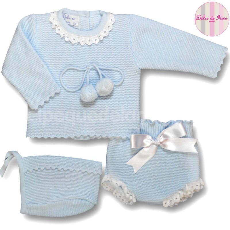 Conjunto lana - Estrella de mar Moda Bebé