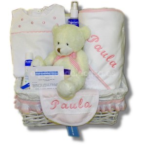 Canastilla Cl�sica Lazos y Bodoques