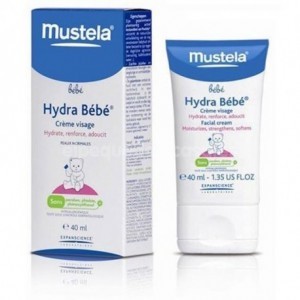 Protección hydra bebé cara Mustela 40 ml.