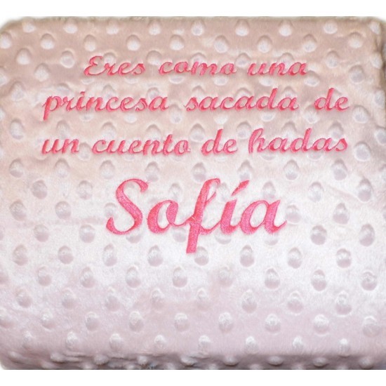 Manta Beb Frase Personalizada