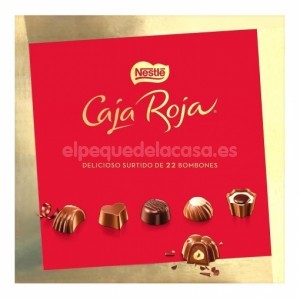 Caja Roja Nestle Bombones