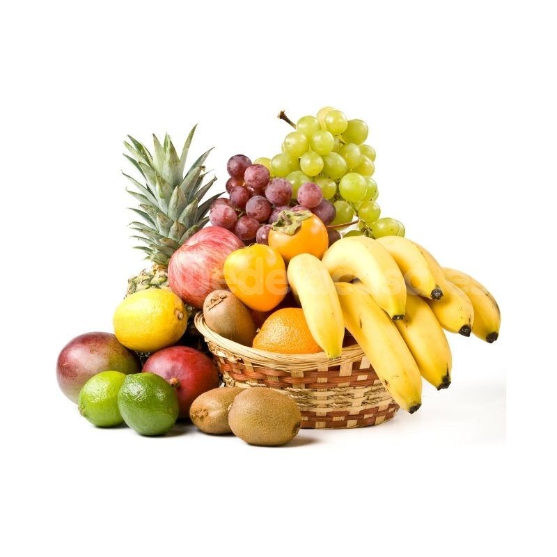 Cesta de frutas variadas