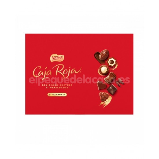 Caja Roja Nestle Bombones