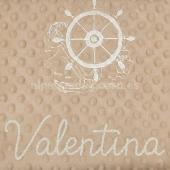 Manta Marinera Beb� Personalizada