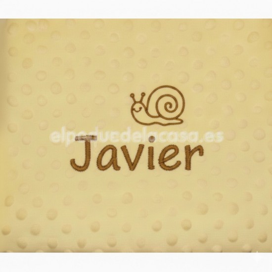 Manta Personalizada Motivo Beb� bordado gratis