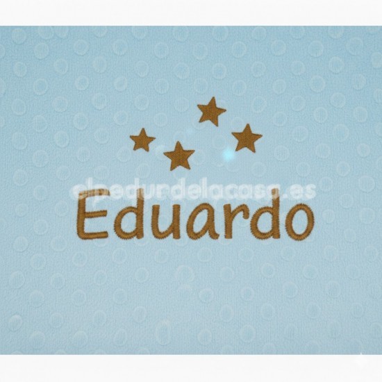 Manta Personalizada Motivo Beb� bordado gratis