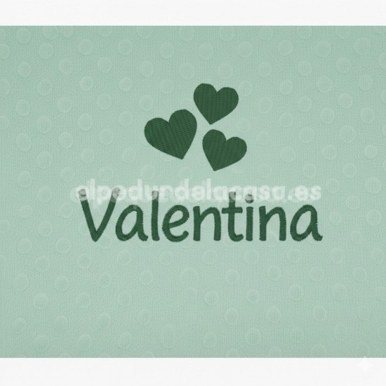 Manta Personalizada Motivo Beb� bordado gratis