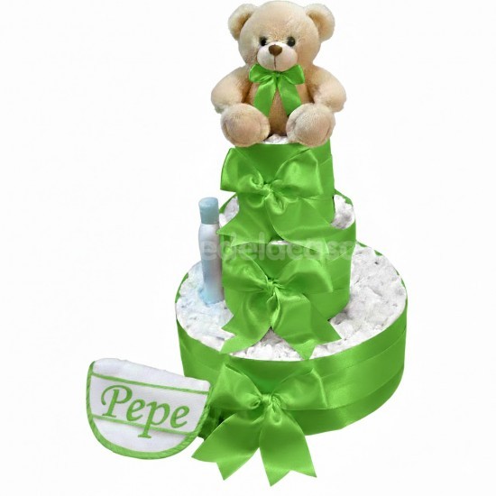 Tarta de Pa�ales Personalizada para beb�