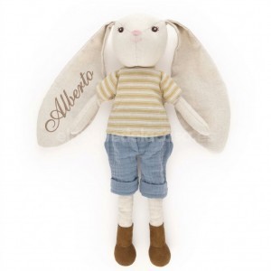 Peluche conejo compa�ero aventuras