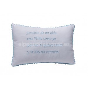 COJIN ALGOD�N CON ORACION JESUSITO DE MI VIDA