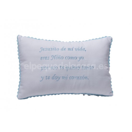 COJIN ALGOD�N CON ORACION JESUSITO DE MI VIDA